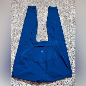Lululemon Align High Rise Leggings Womens Size 4 Blue Yoga Pants Athleisure